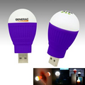 Light Bulb USB LED Light-Purple